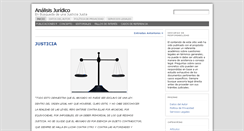 Desktop Screenshot of analisisjuridico.com