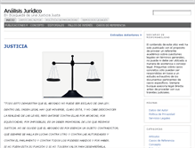 Tablet Screenshot of analisisjuridico.com